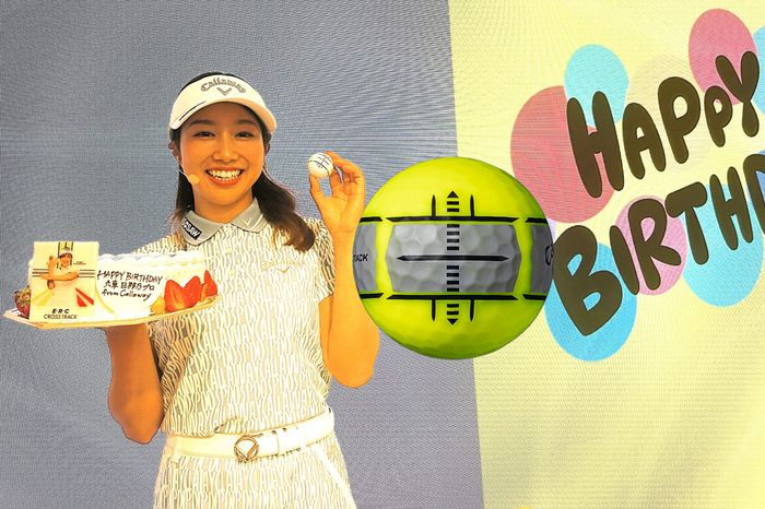 24歳の誕生日はキャロウェイのイベント！六車日那乃が『ERCクロス 