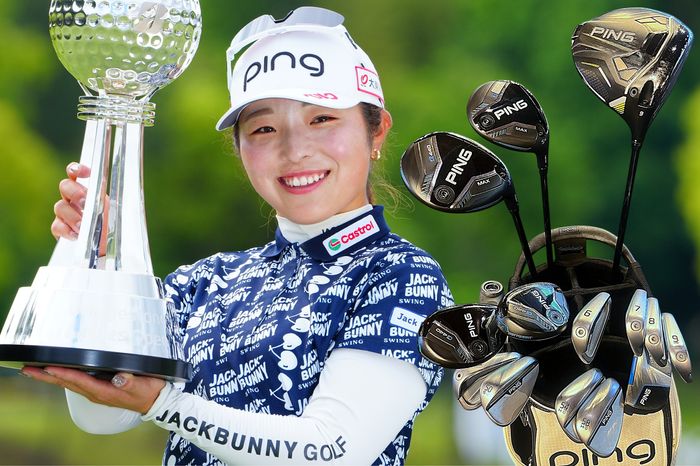 佐久間朱莉が完全Vで今季2勝目！ PINGの14本は不変だった【勝者