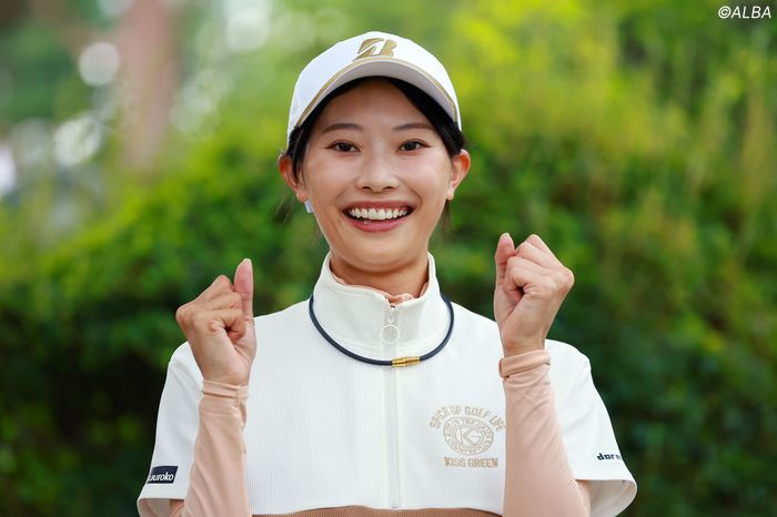 男子ゴルフに飛ばし屋女子プロが参戦 ツアー屈指の難コースにたじたじ