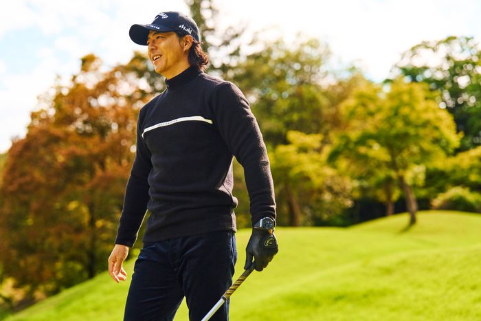 写真] 石川遼が「冬ゴルフは毎日これを着ちゃうかも！」と大絶賛