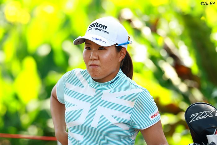速報＞畑岡奈紗が後半に猛攻5バーディ 単独首位でホールアウト