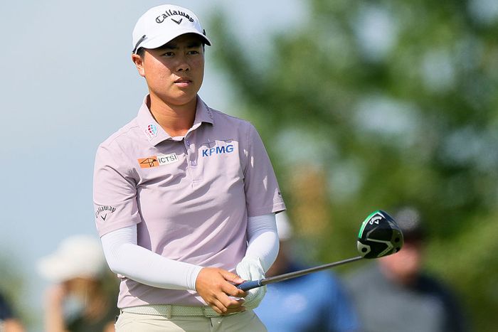 笹生優花はテレビにくぎづけ…“お姉さん”のメジャーVを祝福 次戦は日本