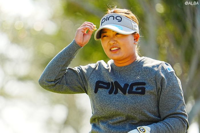 今季は絶好調の鈴木愛(撮影:上山敬太)