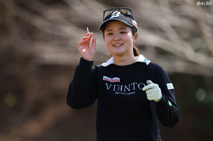 ツアー通算3勝目を目指して今季も順調にスタートした川崎春花(撮影:福田文平)