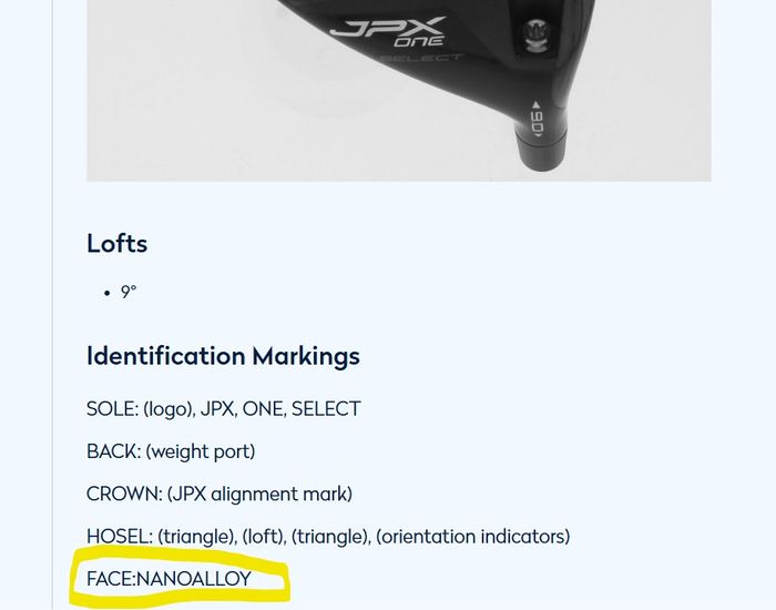 ミズノの2026年モデル!? 『JPX ONE』『同Select』ドライバーが適合