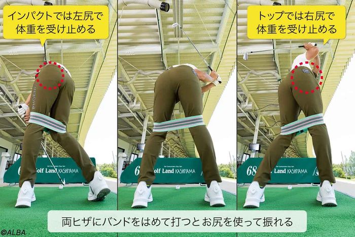 右足から左足に体重移動するのは危険!でも体重移動は必須、ではどうすれば?