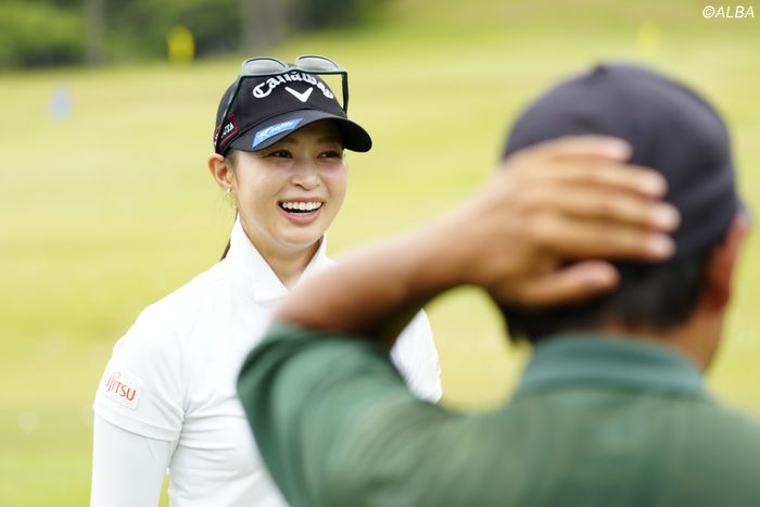 6年ぶりVの柏原明日架「さらに上にいくために」 スイングコーチが“年