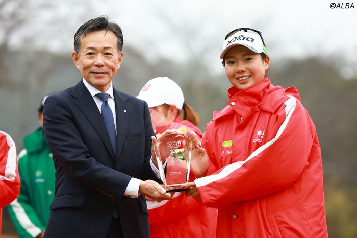 20歳・菅楓華が初出場のツアー対抗戦でMVP獲得 要因は同級生ペア