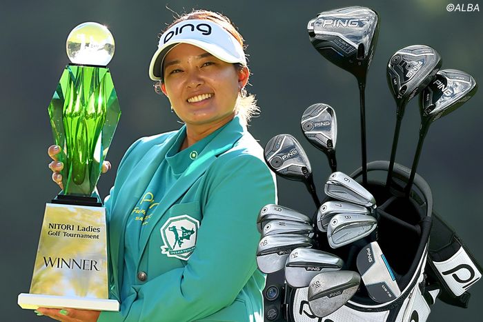 鈴木愛選手のツアー優勝で性能が証明された PIPERのセンターシャフトモデル 21勝目の鈴木愛、同じ『スコッツデール』シリーズでも「マレットにして