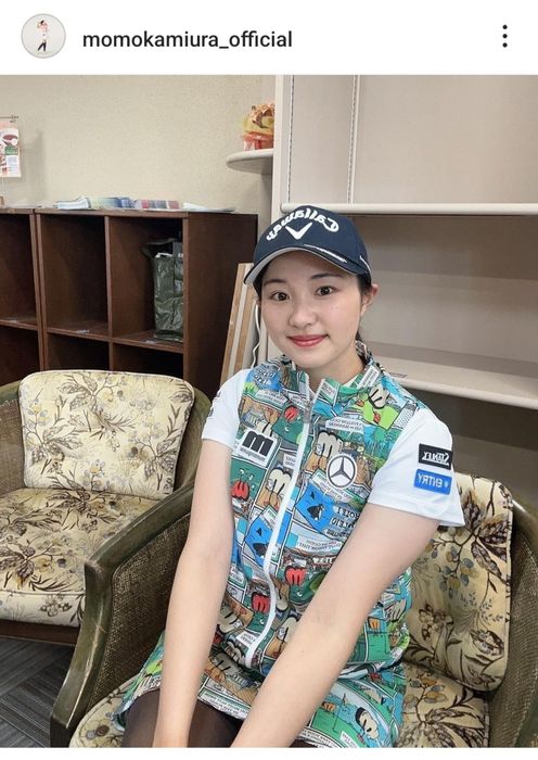久しぶりにトーナメントに出場する三浦桃香【写真:三浦桃香のInstagram(@momokamiura_official)より】