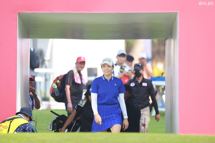 パーで初日を滑り出した渋野日向子