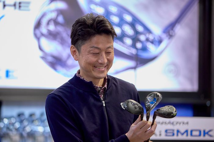 「ピン、コブラ、キャロウェイ、それぞれの個性を楽しんでほしいですね」(関)