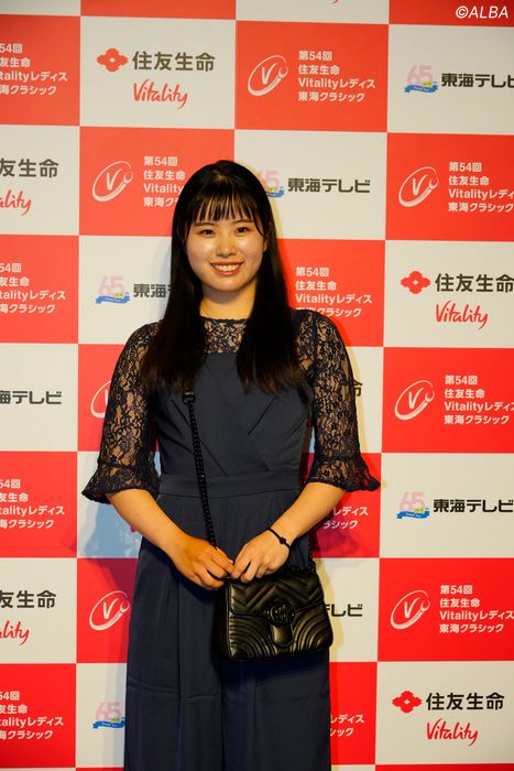 写真] 住友生命レディス東海クラシックの前夜祭開催 西村優菜、古江