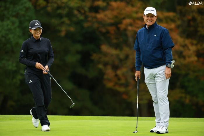 写真] 2025年 NOBUTA GROUP マスターズGC レディース 「重みのある言葉