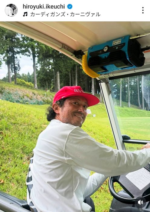 個性派俳優がゴルフのベストスコアを更新「はい！ best更新104」ファン