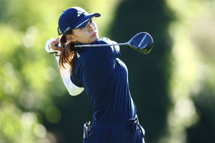 23年女子ゴルフ国別対抗戦サイン入りジップアップシャツ（渋野、畑岡、古江、笹生） 渋野日向子・古江彩佳・畑岡奈紗・ネリーコルダ・コジンヨン等17