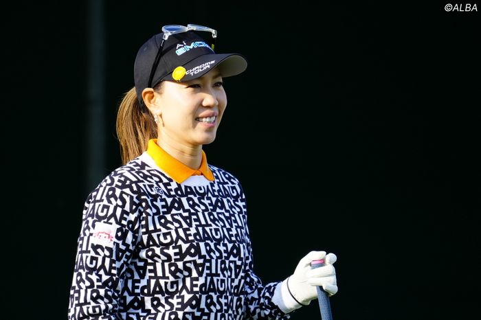 今季3戦、上昇機運を見せる上田桃子(撮影:上山敬太)