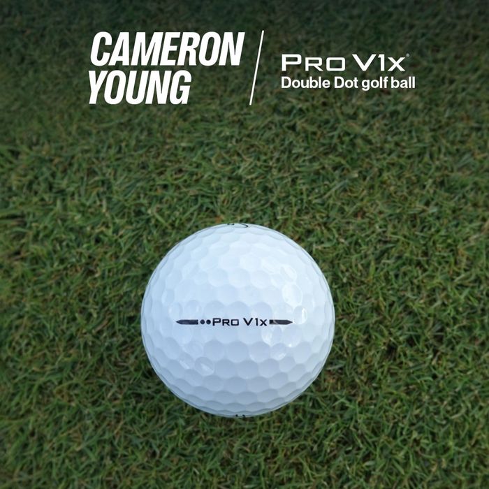 スコッティ　キャメロン　ロゴボール　PRO V1X キャメロン・ヤング、CPOの『Pro V1xダブルドット』に替えてから14戦3