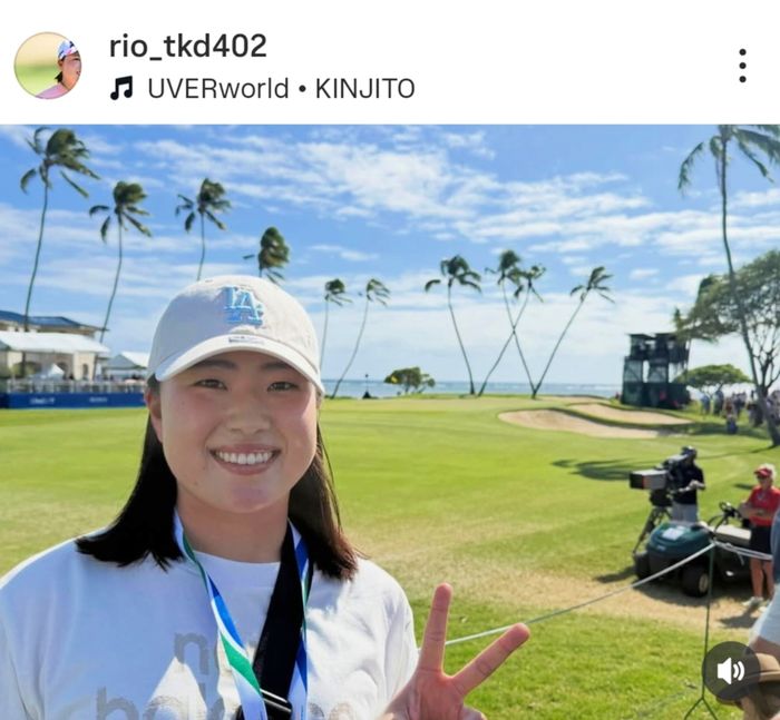竹田麗央がオフシーズンの写真を一挙に公開 地元・熊本でリフレッシュ