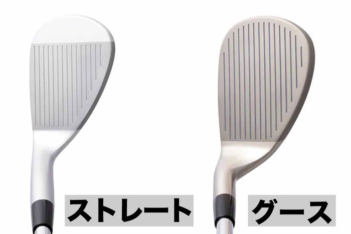 左がストレートネック、右がグースネック