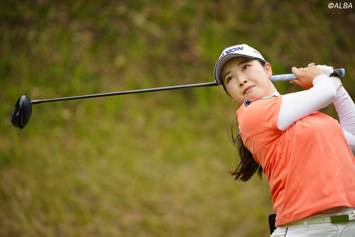女子プロゴルフ　フジサンケイレディースクラシック　プロアマ戦　直筆サインボード 写真] 2024年 フジサンケイレディス 小祝さくらがプロアマ戦で