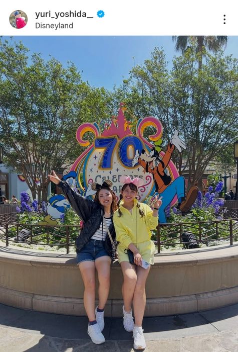ゴルフより歩いとるがな！」 吉田優利と古江彩佳がディズニーランド