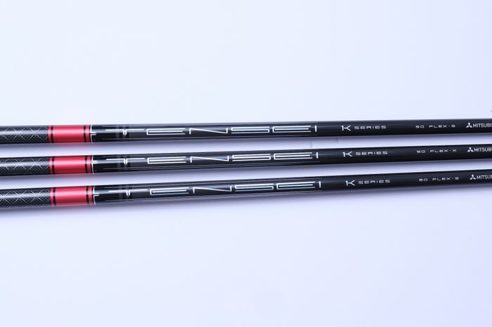 『TENSEI PRO RED 1K』は希望小売価格が55,000円(税込)で3月1日発売予定。50R
から80TXまで幅広いスペックが用意されている