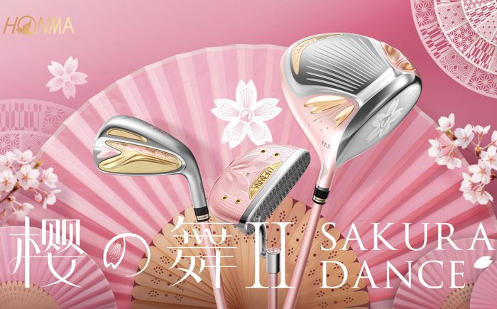 コレは美しい！女性の軽やかなスイングを叶えるHONMAのクラブセット