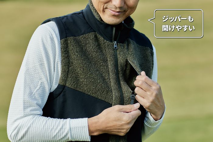 ローカルゴルフ　フリース　ベスト コブラ FLEECE VEST＜フリースベスト＞ - ゴルフ総合サイト ALBA Net