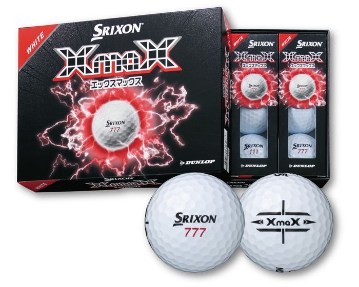 スリクソン史上No.1の飛距離を誇る『スリクソンXmaX』ボール、4月10日