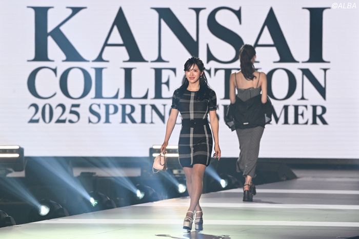 臼井麗香が“関コレ”でランウェイデビュー 女子プロ初のモデル出演に