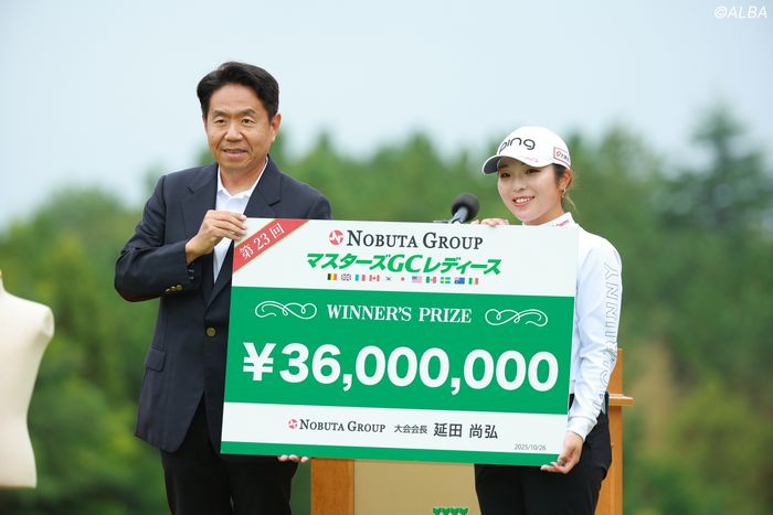 佐久間朱莉が3600万円獲得 史上4人目の年間2億円目前に【女子賞金