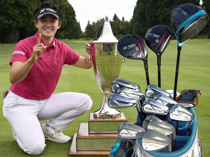 信頼するヨネックス製のベースは不変！ 岩井明愛の米初優勝ギア【勝者