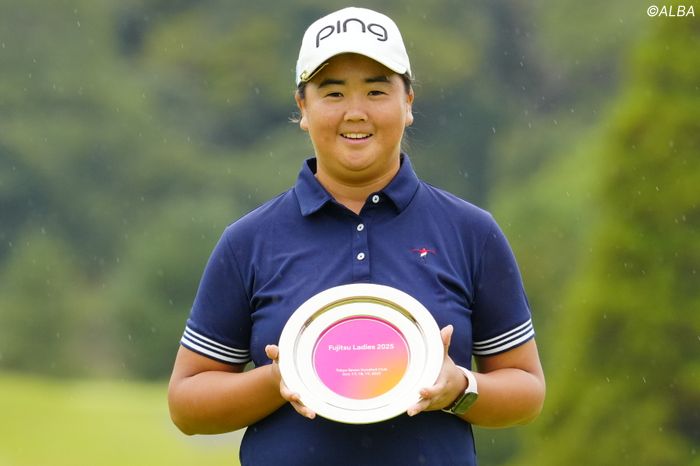女子プロゴルフ JLPGA 渋野日向子 直筆サイン色紙 富士通レディース