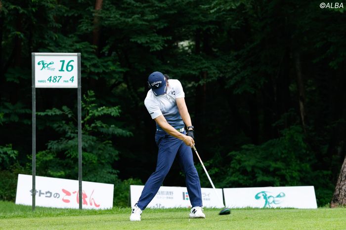 石川 遼のスイング連続写真 2025年6月24日 ドライバー [正面] - ゴルフ