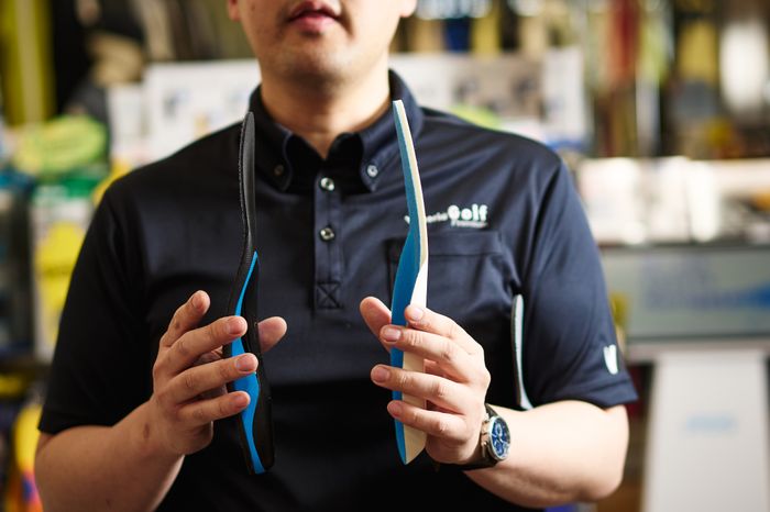 足元の安定がゴルフを変える！ 高機能『インソール』で疲れない