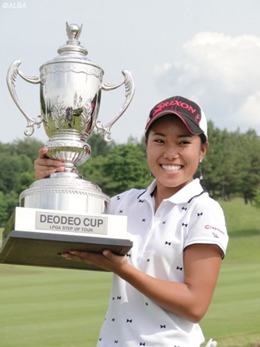 新人・中山三奈が嬉しいステップアップ初制覇!