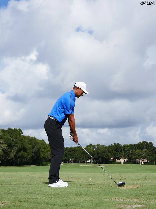 連続写真】タイガー・ウッズ2014年最新スイング（後方） - ゴルフ総合