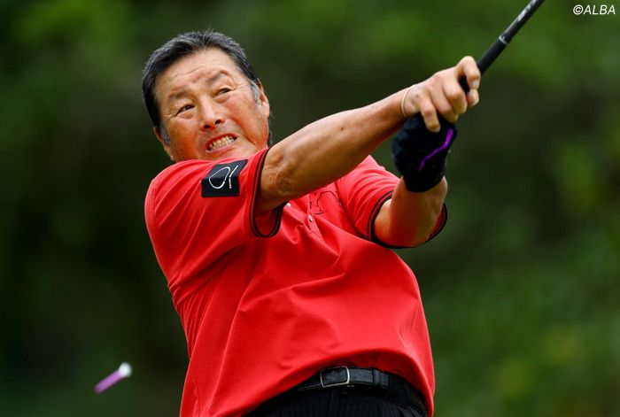 写真] 2017年 HONMA TOURWORLD CUP ジャンボ尾崎、人生2度目のエージ