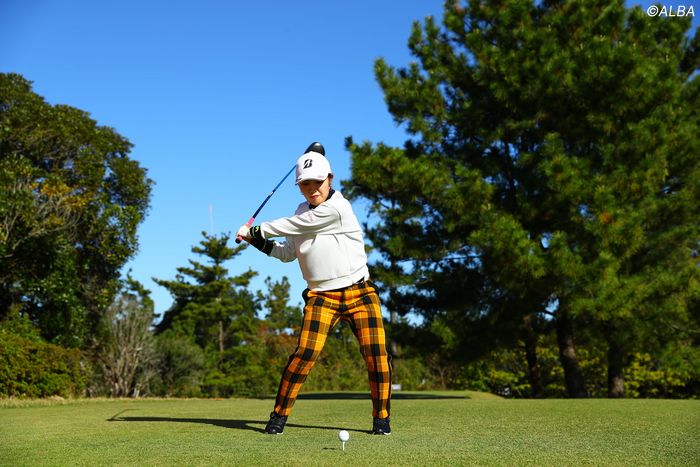 古江彩佳、21年のドライバースイング【連続写真】 フォトギャラリー article__2021112513165323408 ゴルフ総合