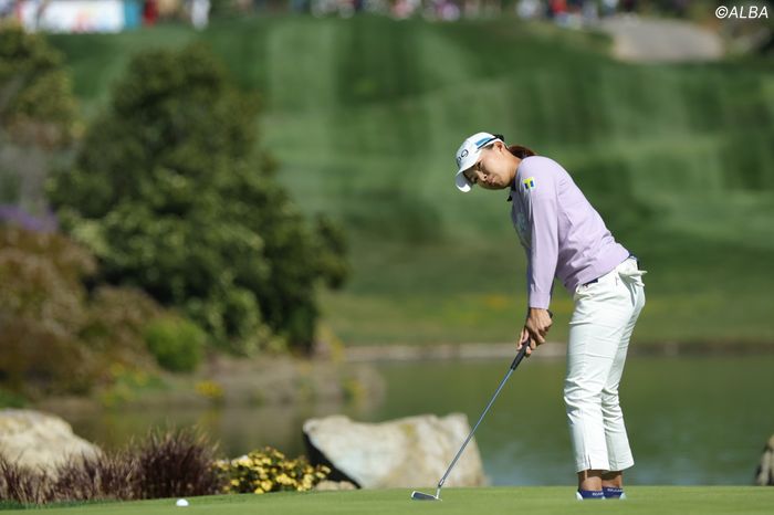 渋野日向子は先週苦しんだグリーン芝をプラスに、メジャー大会へ