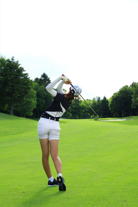 写真] 2022年 全米女子アマチュア（決勝） 平均270ヤードのぶっ