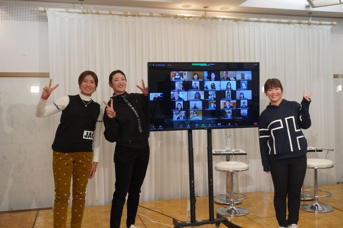 大里桃子、原英莉花、吉田優利が女子高生とイベント! 「苦手なクラブを克服する方法は?」悩みや課題解決に答える