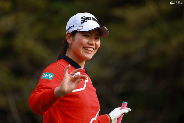 ステップで年間5勝を挙げて、昨年レギュラーツアーで大ブレークを果たした櫻井心那