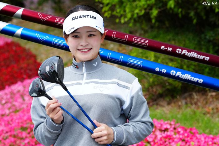写真] 現在リランキング4位と好調！ 政田夢乃は青・赤・青・青の“特注