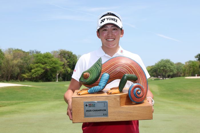 岩井千怜が6打差圧勝 竹田麗央に続く米ルーキーV「すごく