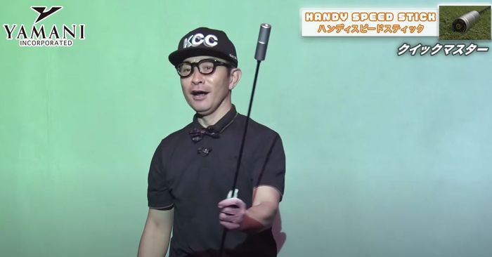 練習器具で上達！ パターの距離感が悪く、ヘッドスピード低下に悩む人