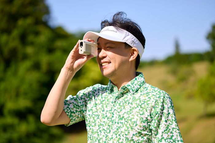 もうキャディさんはいらない？ レーザー距離計が風速を測定し、残り