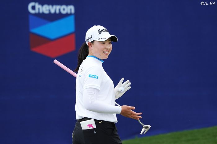 GOLF5 ホワイトキャップ 竹田麗央プロ サイン入り Instagramで