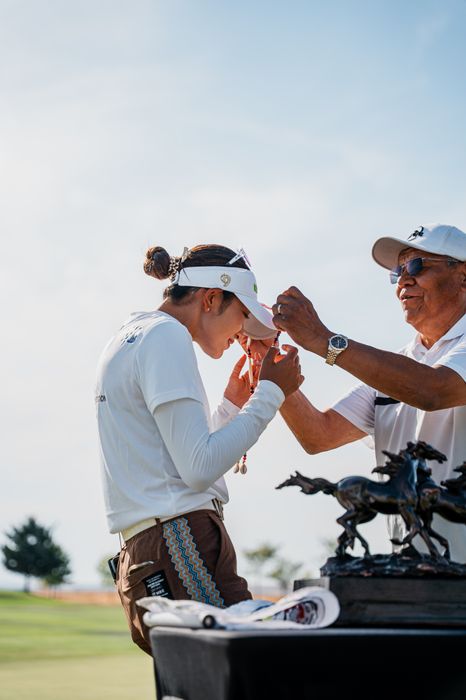 JLPGA 女子ゴルフ 政田夢乃 直筆サイン入り写真 ① 原英莉花 渋野日向子 JLPGA 女子ゴルフ 政田夢乃 直筆サイン入り写真 ② 原英莉花